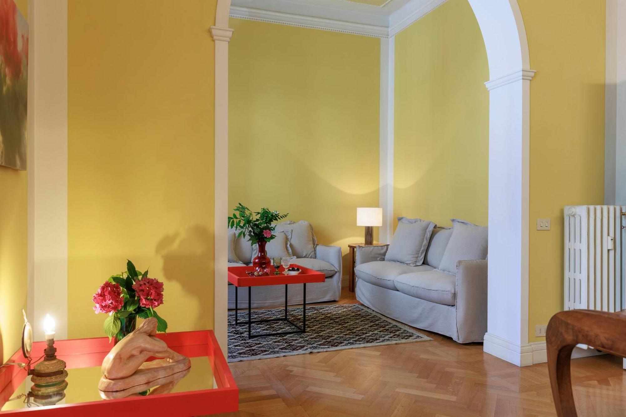 Florence Huge Apartment With Private Garden Екстериор снимка