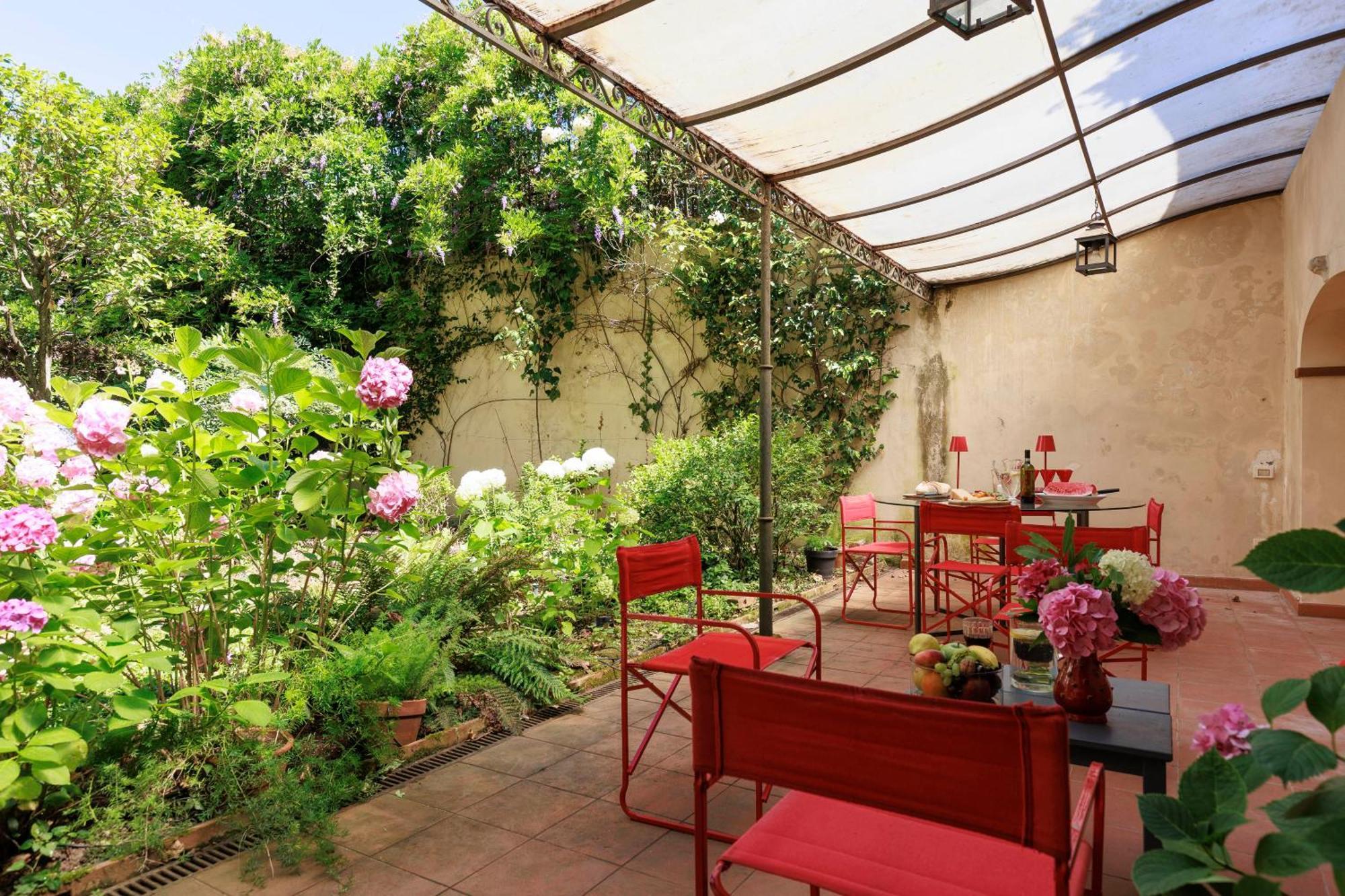 Florence Huge Apartment With Private Garden Екстериор снимка