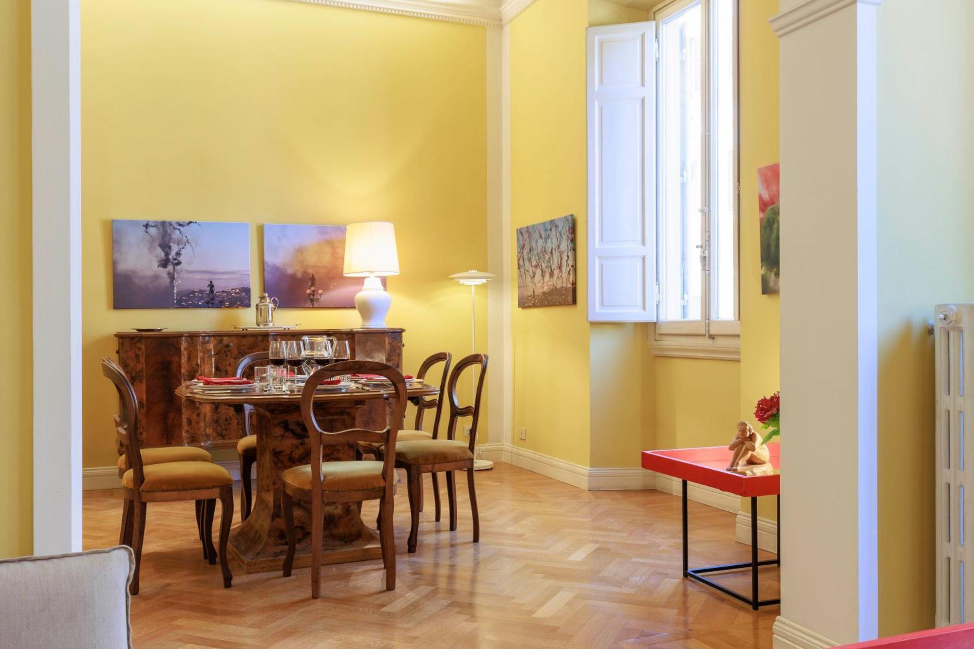 Florence Huge Apartment With Private Garden Екстериор снимка